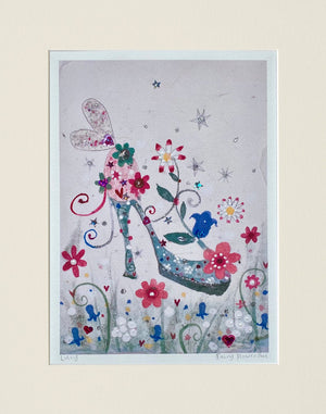 Deluxe Print | Fairy Flower Shoe | Lucy Loveheart