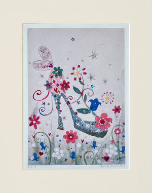 Deluxe Print | Fairy Flower Shoe | Lucy Loveheart