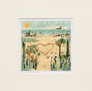 Deluxe Print | Falling in Love with Norfolk | Holkham | Lucy Loveheart
