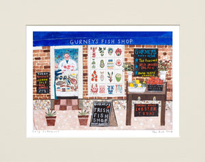 Art Prints | The Fish Shop | Lucy Loveheart
