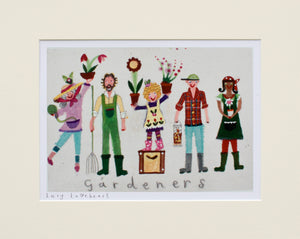 Deluxe Print | Gardeners | Lucy Loveheart