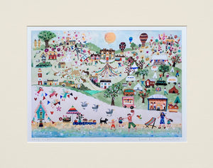 Art Prints | The Great British Summertime | Lucy Loveheart