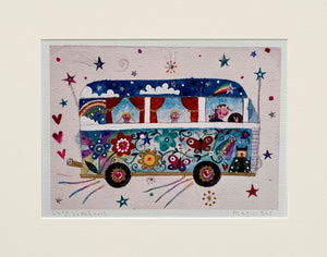 Deluxe Print | Magic Bus | Lucy Loveheart