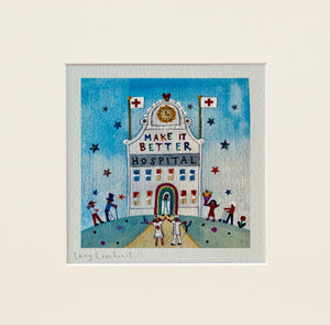 Deluxe Print | Make it Better Hospital Large | Lucy Loveheart