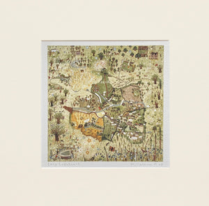 Deluxe Print | Millennium Map | Lucy Loveheart