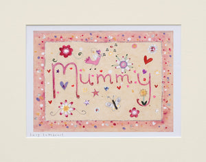 Deluxe Print | Pink Mummy | Lucy Loveheart