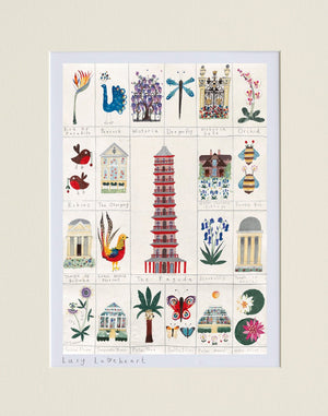 Art Prints | The Magic Of Kew - Pagoda | Kew Gardens | Lucy Loveheart