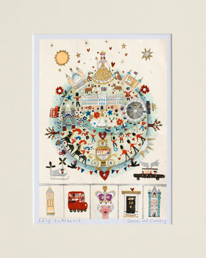Art Prints | Queen And Country | Lucy Loveheart
