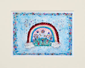 Deluxe Print | Rainbow Land | Lucy Loveheart