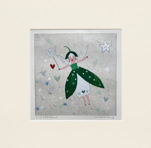 Mini Deluxe Print | Snowdrop Fairy | Lucy Loveheart