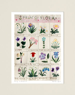 Art Prints | Spring Flora | Lucy Loveheart