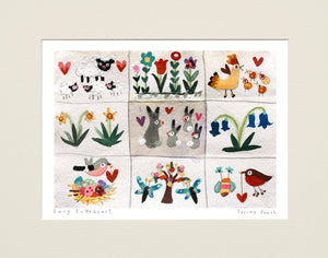 Art Prints | Spring Panel | Lucy Loveheart