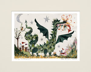 Art Prints | The Dragon Tamer | Lucy Loveheart