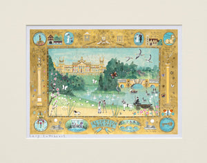 Art Prints | The Finest View in England | Blenheim Palace | Lucy Loveheart