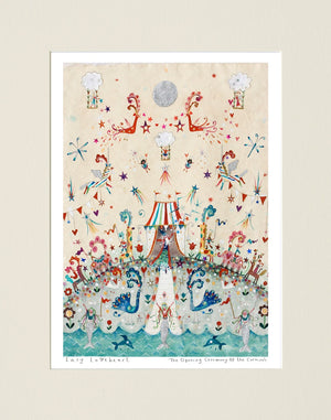 Art Prints | The Opening Ceremony Of The Carnival | Lucy Loveheart