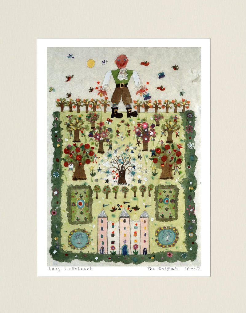 Print | The Selfish Giant | Lucy Loveheart