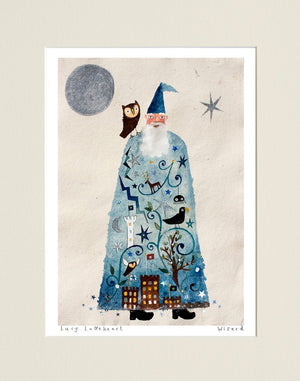 Art Prints | Wizard | Lucy Loveheart