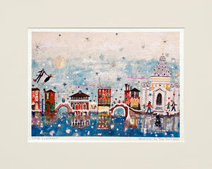 Deluxe Print | Venice In The Twilight | Lucy Loveheart